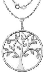  Életfa medál, nyaklánc garnitúra, ezüst ékszer