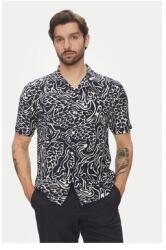 Lindbergh Férfi Ing, 30-203717, Viszkóz, M INTL, Sötétkék (0000304879098_M)