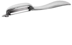 Orion Hámozó zöldségekhez és gyümölcsökhöz, Orion, Luxy, 17x2.5x2 cm, krómozott fémből készült, 4 cm-es penge, mosogatógépben mosható, kényelmes fogantyú, ezüst