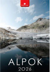 Dayliner Falinaptár képes 230 × 330 mm Alpok B4 Dayliner 2023 (DL3FA-ALB4)