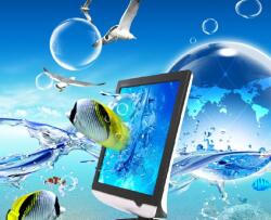  Öntapadó és mosható falfestmény Ég és víz, 250 x 200 cm