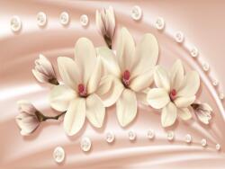  Öntapadó és mosható absztrakt virágos tapéta, 250 x 150 cm