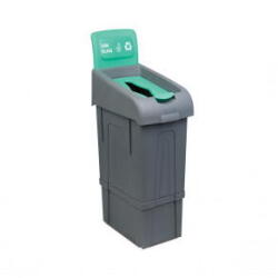 IgienaPHS Cos gunoi colectare selectiva verde/ sticla 80 litri (CYC-14) - vexio Cos de gunoi