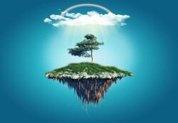  Natura21 öntapadós és mosható fali tapéta, 300 x 200 cm