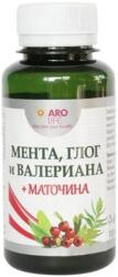 Aro Life Mentă, glog și valeriană + Melisă Sirop, 110 ml, Aro Life