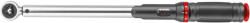 Fortum Cheie dinamometrică, 1/2", 40-200 Nm, cu fereastră, 72 de dinți; precizie: +/- 4 FORTUM