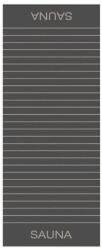 Cawoe Balance Szauna Strandtörölköző - 80x200 cm, Antracit