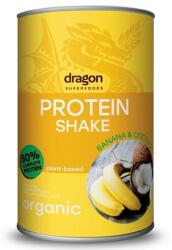 Dragon Superfoods Shake proteic, banană și nucă de cocos, 450 g, Dragon Superfoods (9346)