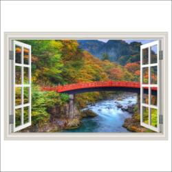  Fotótapéta Ablakhíd, erdő, őszi, 250 x 170 cm