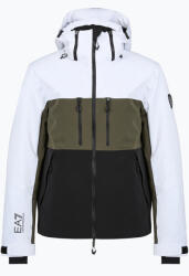 EA7 Emporio Armani Geacă de schi pentru bărbați EA7 Emporio Armani Ski Kitzbuhel Protectum7 Colorblock white / black / grape leaf