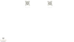 Újvilág Kollekció Fehér arany fülbevaló - B55292