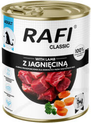 RAFI 12x800g Rafi Dog Classic bárány nedves kutyatáp