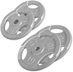 Gorilla Sports Súlytárcsa szett 30 kg 2 x 5 2 x 10 kg (100695-00003-0115) - kokiskashop Súlytárcsa