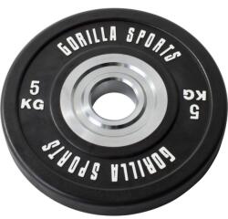 Gorilla Sports Súlytárcsa gumírozott 5 kg (100946-00001-0010) - kokiskashop Súlytárcsa