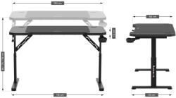Huzaro Hero 2.6 gaming desk Black (HZ-Hero 2.6 Black)