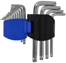 Forsage Torx kulcs készlet nyílással T6-T60 15 db (F26058)