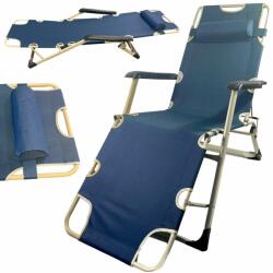 WMC TOOLS Összecsukható kertipadra megerősített XL plázarosszék (F51772)