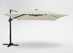 Garden Line KERTI NAPERNYŐ 3 x 3 M Bézs "ROMA" FEDÉLLEL ÉS LEDDEL *1565 (CH-GAO1565)