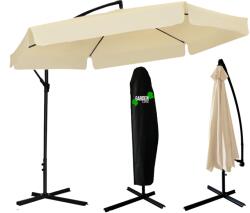 Garden Line Kerti Napkör 3 M Beige "banán" Tartóval *2866 (ch-gao2866)