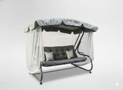 Chomik KERTI HINTAÁGY ÁLLATTAL 220 x 130 x 175 CM SZÜRKE, FÜRDŐÁGY FUNKCIÓVAL *0954 (CH-KRE0954)