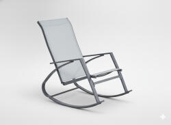 Garden Line HINTÁZTATÓ KERTI SZÉK - SZÜRKE - 60x104x95 CM *3842 (CH-ANH3842)