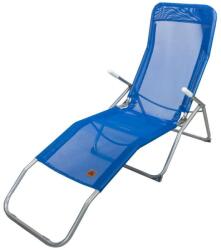 KINGTUL Kerti napozóágy, állítható strandfotel erkélyre, 150 kg teherbírással (F56583)