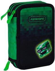 Astra Penar cu 3 compartimente echipat, AstraBag Jumbo, Pixel Hero Penar