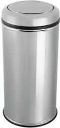 IgienaPHS Cos gunoi inox cu capac batant - 45 litri (807) - pcone Cos de gunoi
