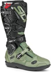 SIDI CROSSFIRE 3 SRS motoros csizma zöld-fekete