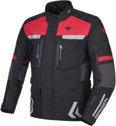 RSA Storm motoros kabát fekete-szürke-piros