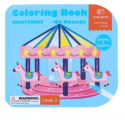 Tooky Toy Színező könyv - Gyerünk a szabadba!