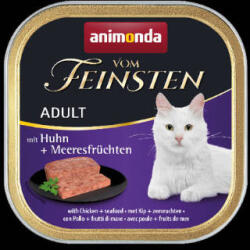 Animonda Vom Feinsten Adult Csirke - Tengergyümölcse alutálkás - Felnőtt macskák részére (100g) - krizsopet