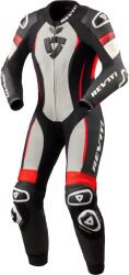 Revit Xena 4 női motoros overál fehér-fluo piros