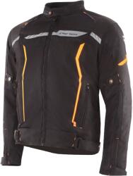 Street Racer Flex motoros kabát fekete-narancssárga