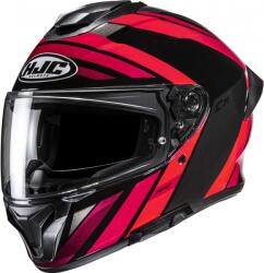 HJC C71 Faber MC1 zárt motoros bukósisak fekete-piros