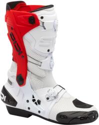 SIDI REX AIR motoros csizma fehér-piros