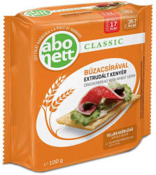 Abonett teljes kiőrlésű extrudált kenyér búzacsírával - 100g