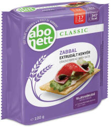 Abonett teljes kiőrlésű extrudált kenyér zabbal - 100g
