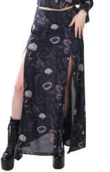 KILLSTAR дамска пола KILLSTAR - Dusk's Garden - Black/Purple - KSRA014316