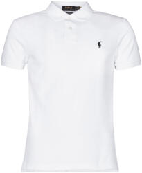 Ralph Lauren Tricou Polo mânecă scurtă Bărbați POLO CINTRE SLIM FIT EN COTON BASIC MESH LOGO PONY PLAYER Polo Ralph Lauren Alb EU XXL