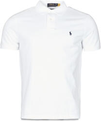 Ralph Lauren Tricou Polo mânecă scurtă Bărbați POLO AJUSTE DROIT EN COTON BASIC MESH LOGO PONY PLAYER Polo Ralph Lauren Alb EU XL