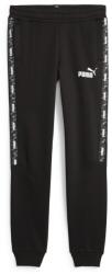 PUMA Pantaloni de trening Băieți ESS TAPE CAMO SWEATPANTS FL B Puma Negru 140 cm