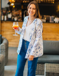 Céleste Sacouri și Blazere Femei LISE Céleste Alb FR 36