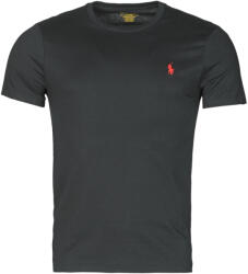 Ralph Lauren Tricouri mânecă scurtă Bărbați T-SHIRT AJUSTE COL ROND EN COTON LOGO PONY PLAYER Polo Ralph Lauren Negru EU XXL