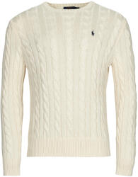 Ralph Lauren Pulovere Bărbați PULL COL ROND EN MAILLE TORSADEE Polo Ralph Lauren Bej EU XL - spartoo - 902,40 RON