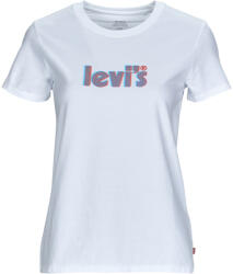 Levi's Tricouri mânecă scurtă Femei THE PERFECT TEE Levis Alb EU M - spartoo - 147,20 RON
