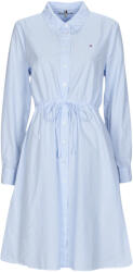 Tommy Hilfiger Rochii scurte Femei ITHAKA KNEE SHIRT-DRESS LS Tommy Hilfiger albastru FR 36