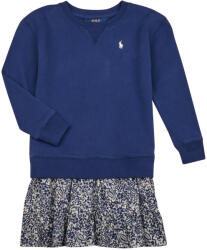 Ralph Lauren Rochii scurte Fete LS CN DRESS-DRESSES-DAY DRESS Polo Ralph Lauren Albastru 6 ani
