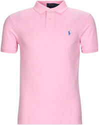 Ralph Lauren Tricou Polo mânecă scurtă Bărbați POLO AJUSTE SLIM FIT EN COTON BASIC MESH Polo Ralph Lauren roz EU S
