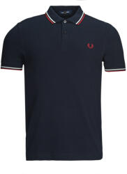 Fred Perry Tricou Polo mânecă scurtă Bărbați TWIN TIPPED FRED PERRY SHIRT Fred Perry albastru EU M